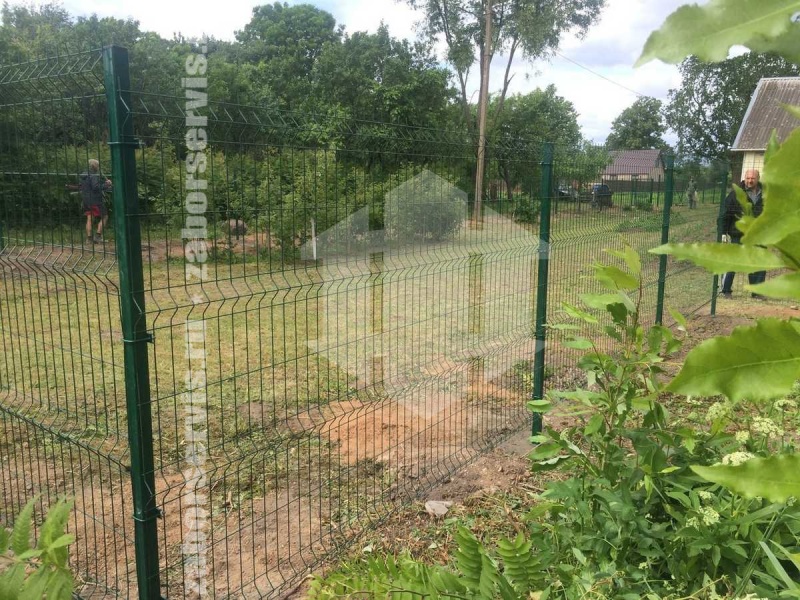 3D забор 155 метров  4мм пример 5мм