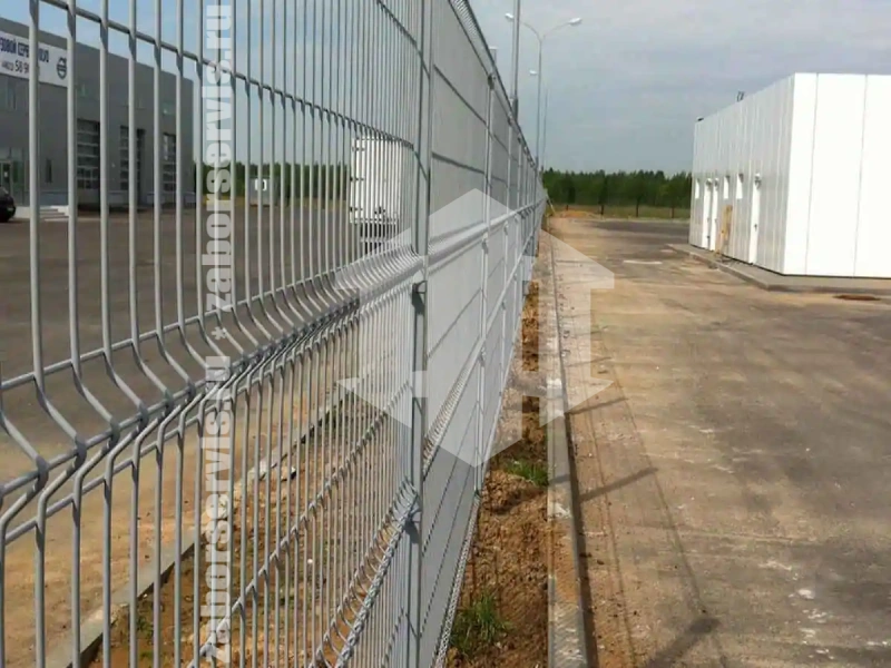 3D забор 125 метров белый 5мм