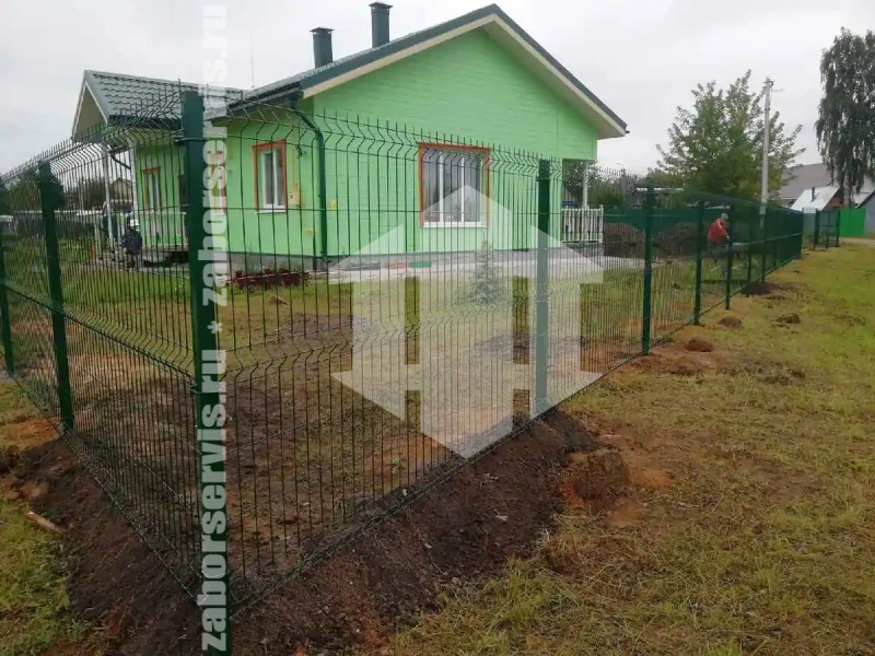 3D заборы для частного дома 87 метров 5мм