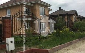 Кованый секционный забор 65 метров