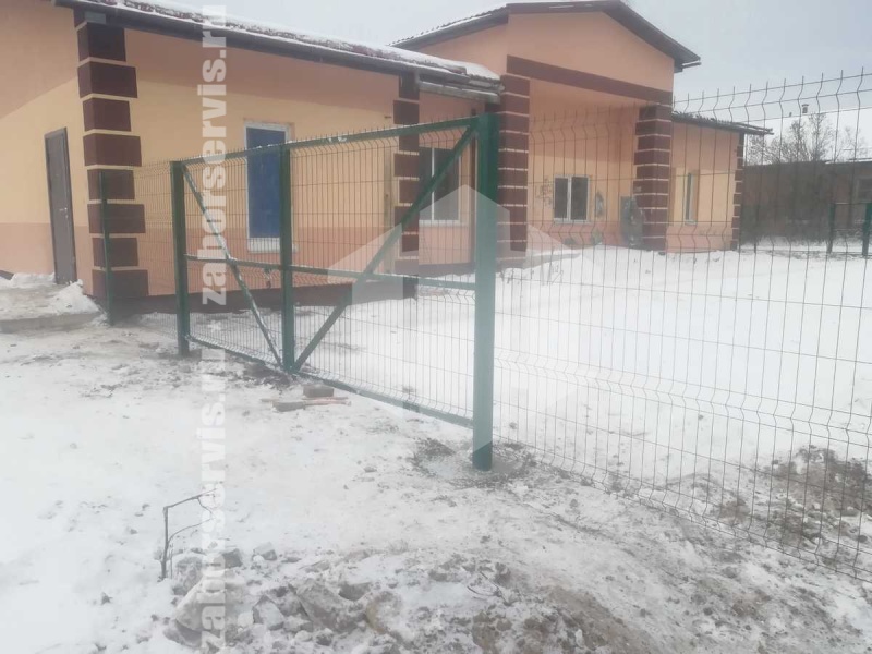 3D забор 126 метров 5мм пример 2 5мм