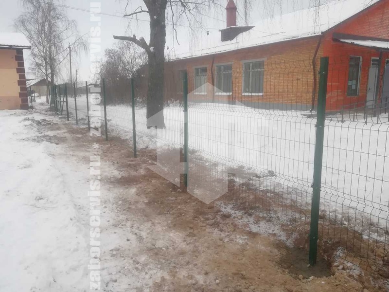 3D забор 126 метров 5мм пример 2 5мм