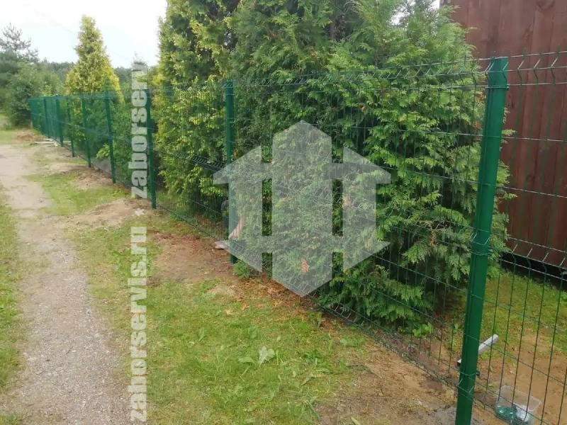 Забор из сварной сетки 95 метров