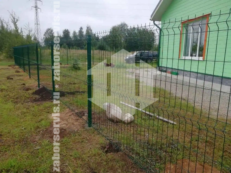 3D заборы для частного дома 87 метров 5мм