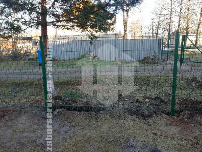 3D забор 98 метров 4мм пример 3 4мм