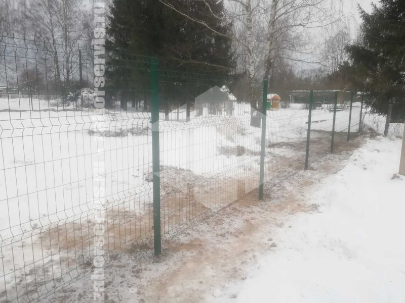 3D забор 126 метров 5мм пример 2 5мм