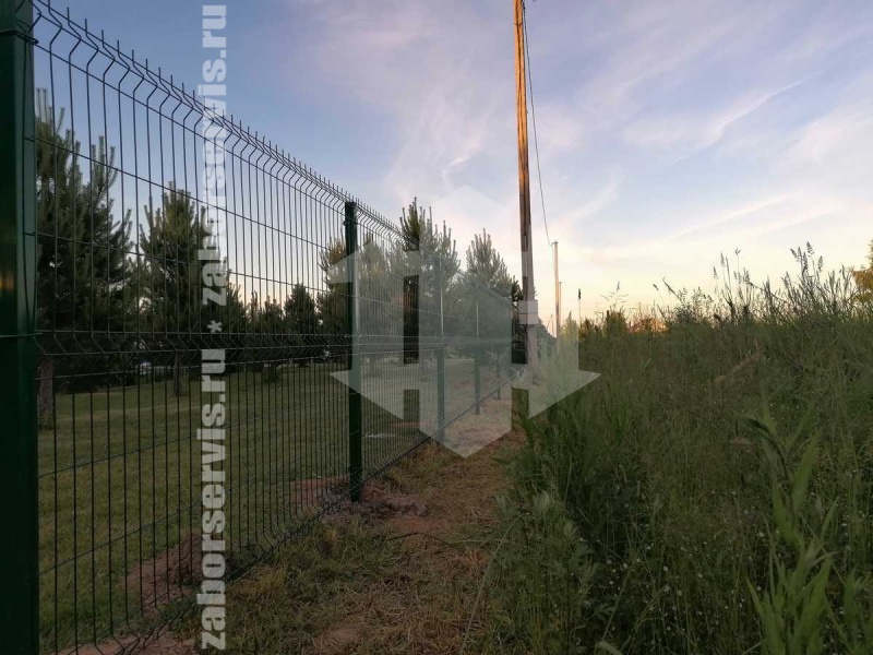 3D забор 110 метров 3,5мм пример 3 5мм