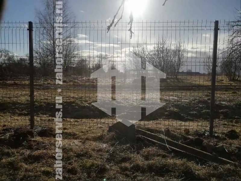 Секционный 3D забор 95 метров