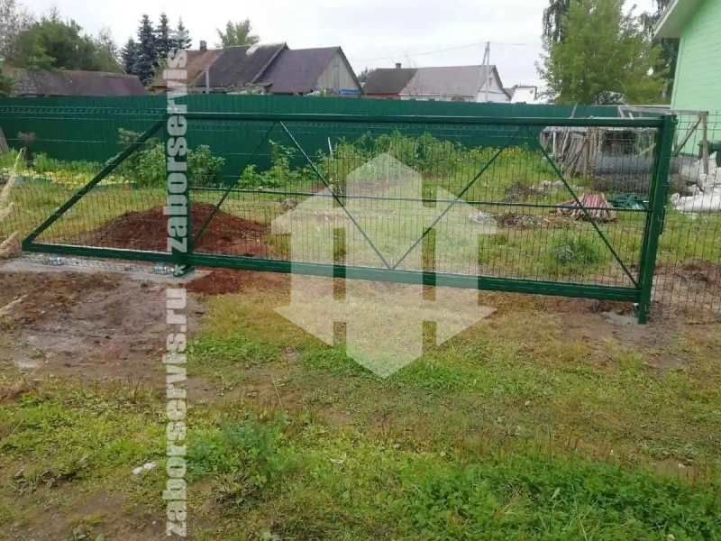 3D заборы для частного дома 87 метров 5мм